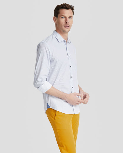 Kenton Printed Cotton Shirt