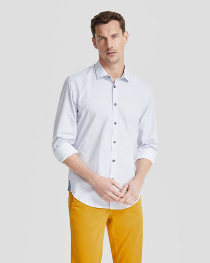 Kenton Printed Cotton Shirt