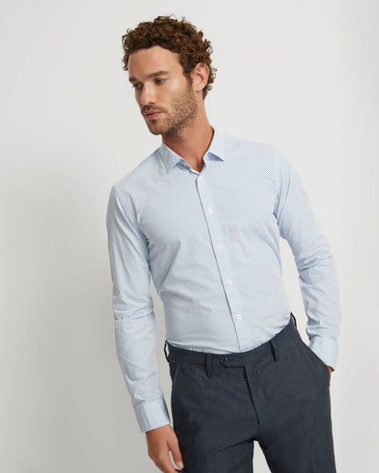 Kenton Printed Cotton Shirt