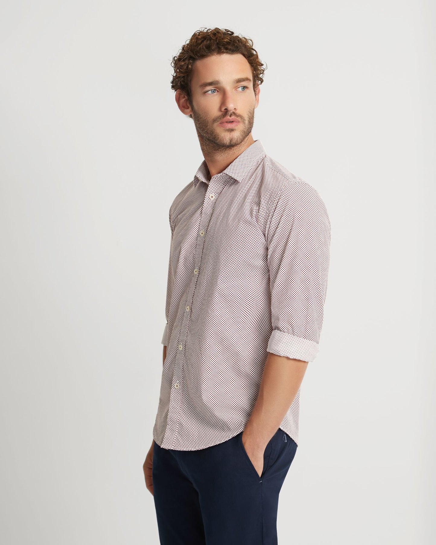 Kenton Printed Cotton Shirt