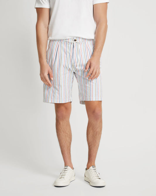 Barney Cotton Stripe Shorts