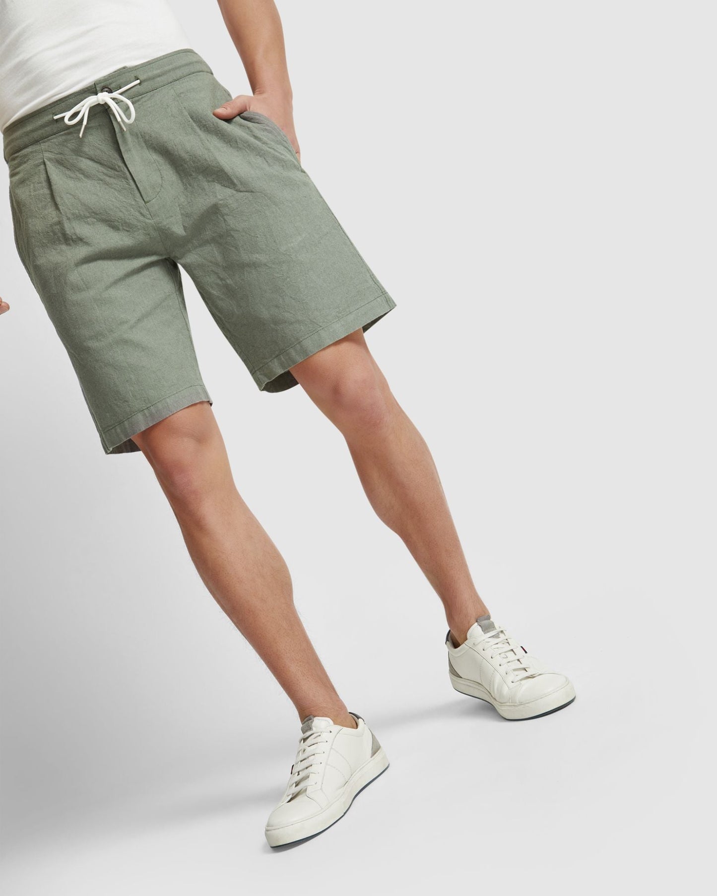 Barney Linen Blend Shorts