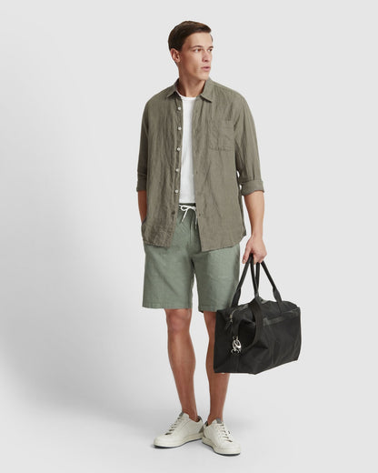 Barney Linen Blend Shorts