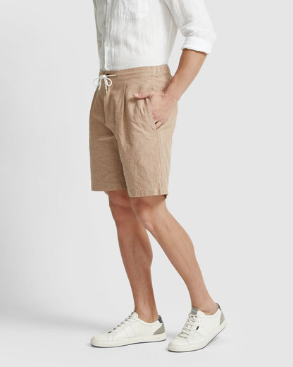 Barney Linen Blend Shorts