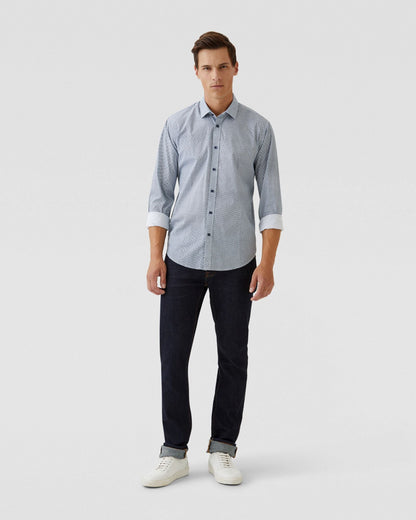 Kenton Printed Cotton Shirt