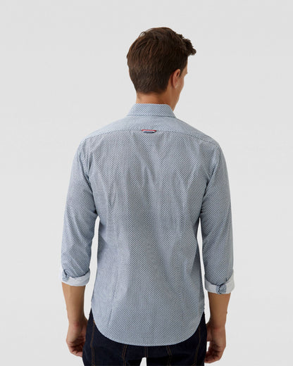 Kenton Printed Cotton Shirt