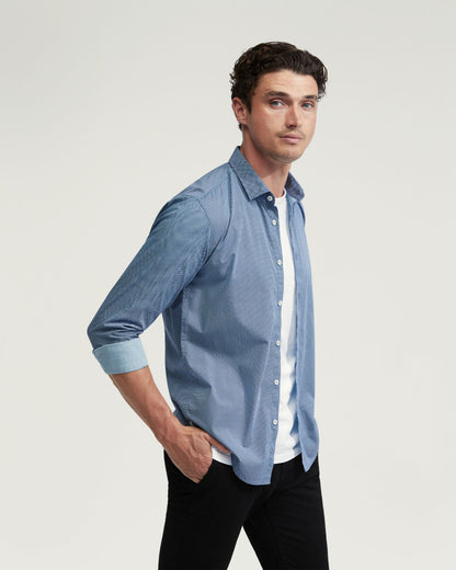 Kenton Printed Cotton Shirt