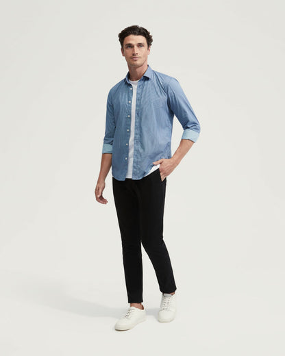 Kenton Printed Cotton Shirt