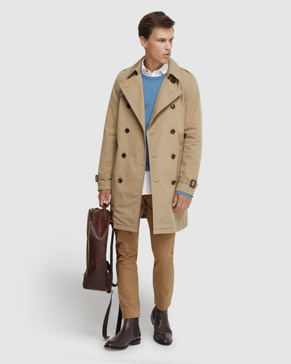 Marco Short Trench Coat