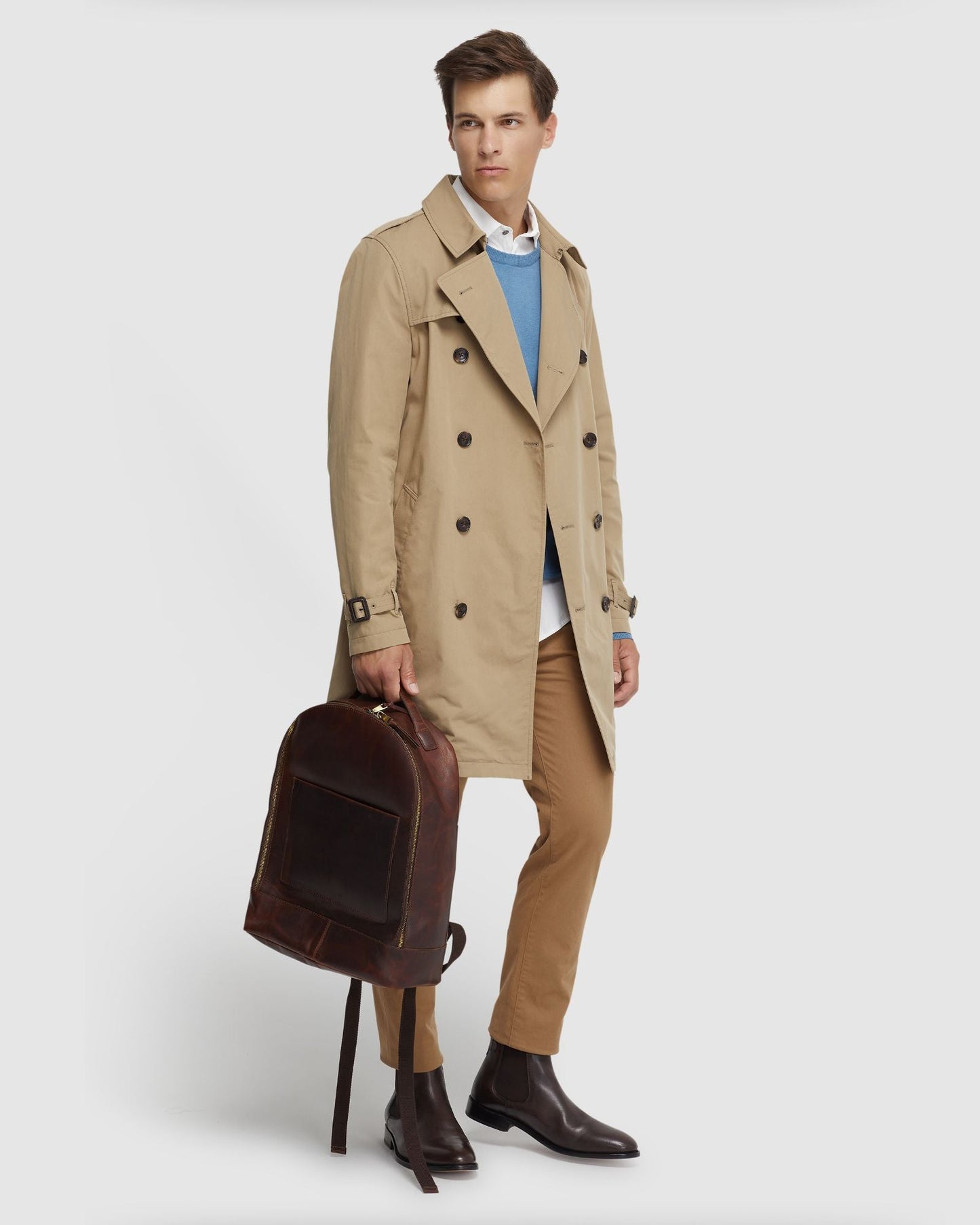 Marco Short Trench Coat