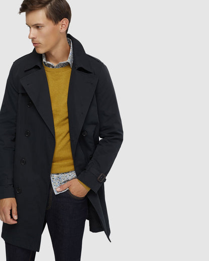 Marco Short Trench Coat