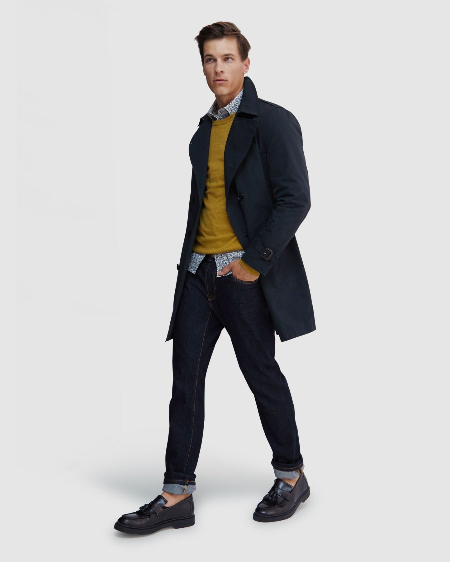 Marco Short Trench Coat