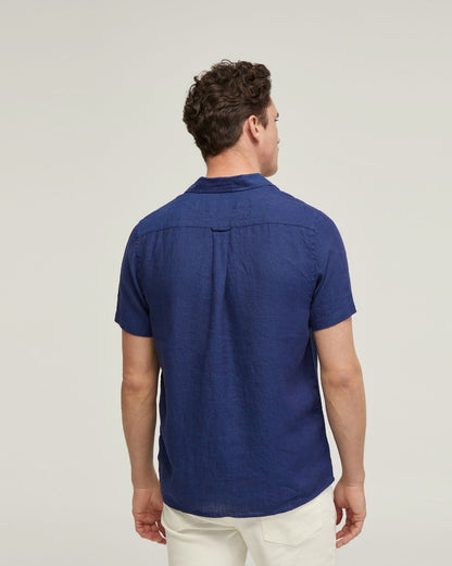 Leyton Pure Linen Short Sleeve Shirt