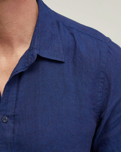 Leyton Pure Linen Short Sleeve Shirt