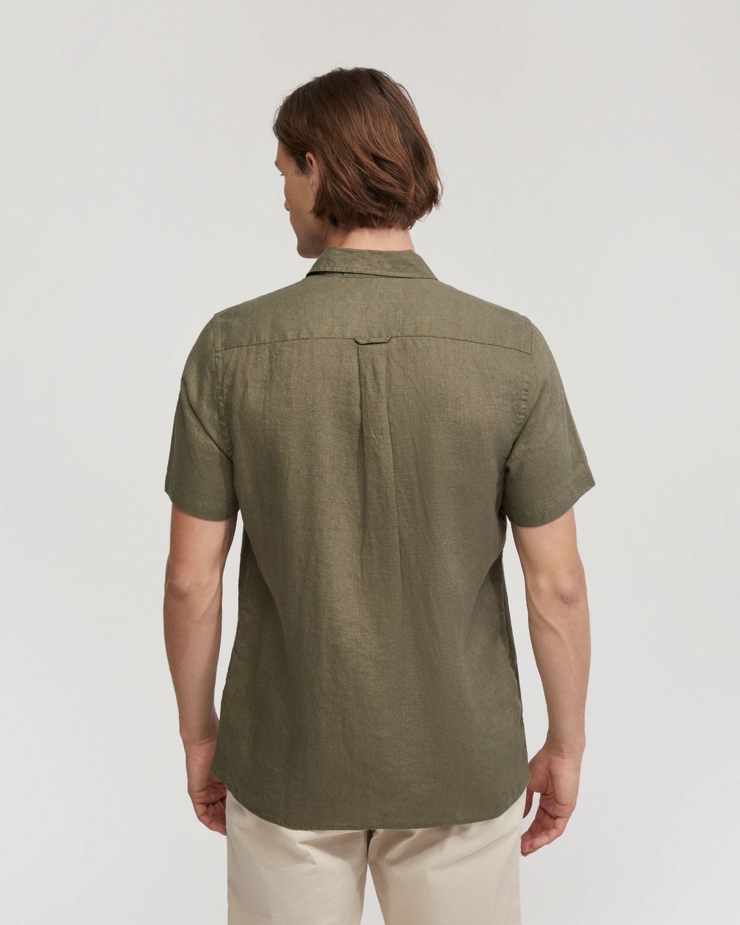 Leyton Pure Linen Short Sleeve Shirt