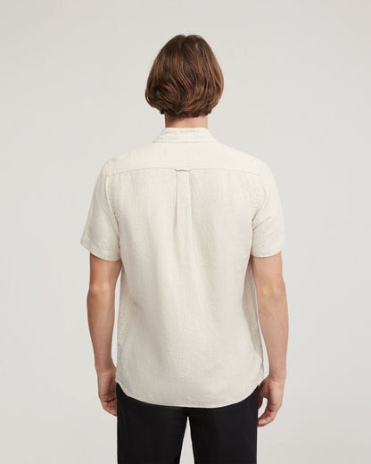 Leyton Pure Linen Short Sleeve Shirt