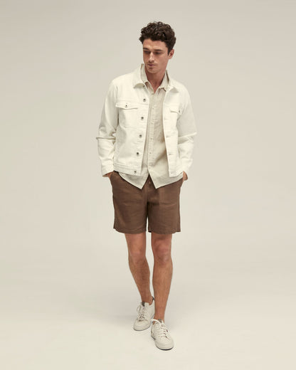 Leyton Pure Linen Short Sleeve Shirt