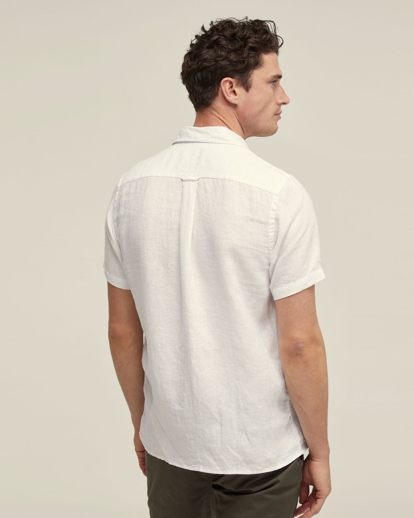 Leyton Pure Linen Short Sleeve Shirt