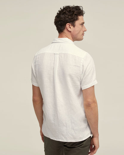 Leyton Pure Linen Short Sleeve Shirt