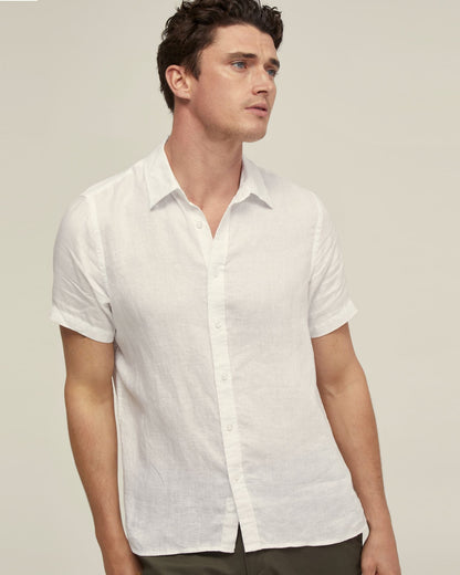 Leyton Pure Linen Short Sleeve Shirt