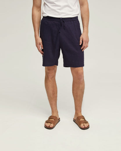 Rufus Linen Pull On Shorts