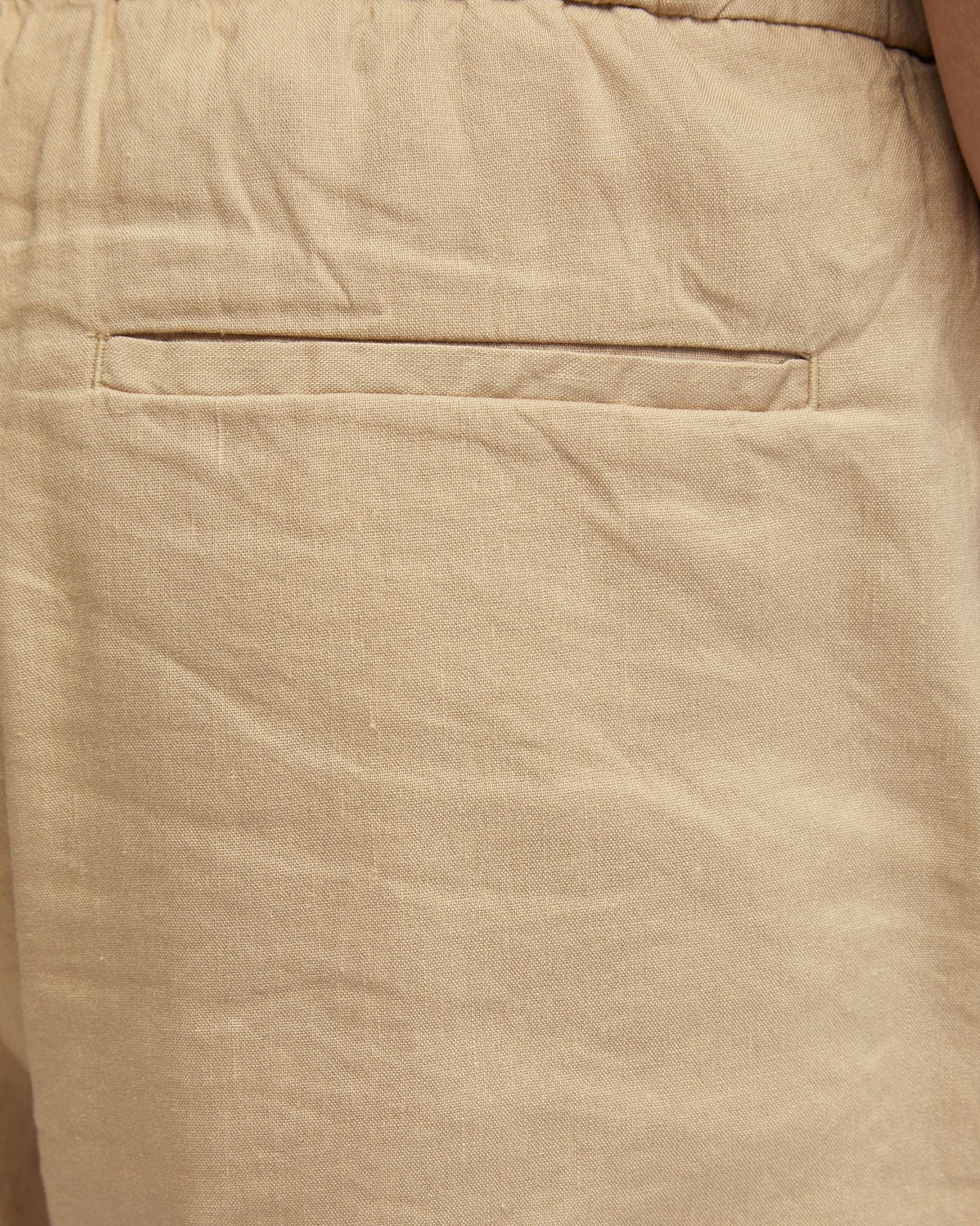 Rufus Linen Pull On Shorts