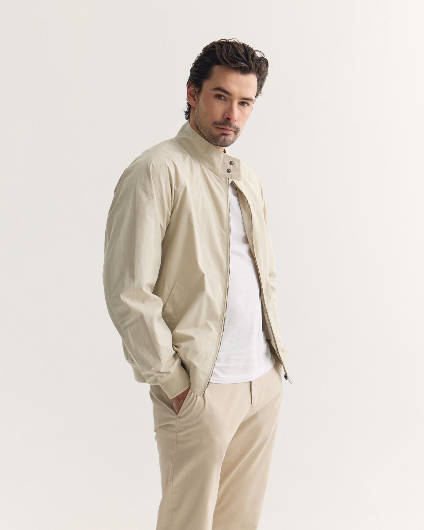 Henry Unlined Bomber Jacket