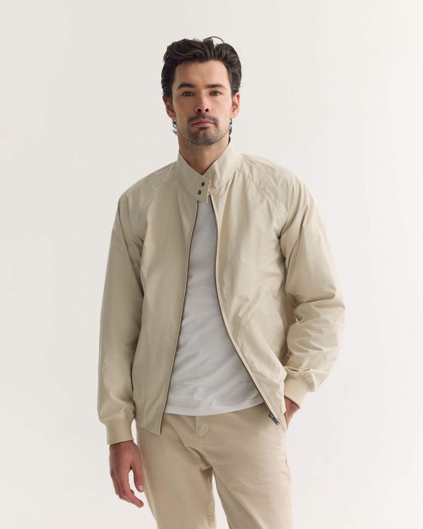 Henry Unlined Bomber Jacket