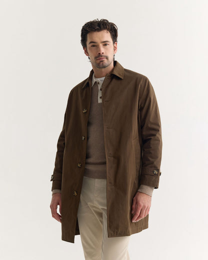 Jay Cotton Twill Trench Coat