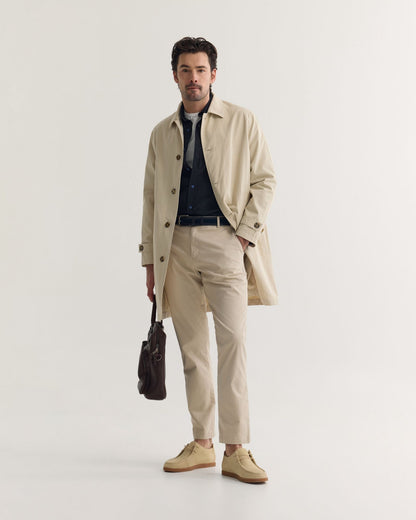 Jay Cotton Twill Trench Coat