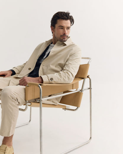 Jay Cotton Twill Trench Coat