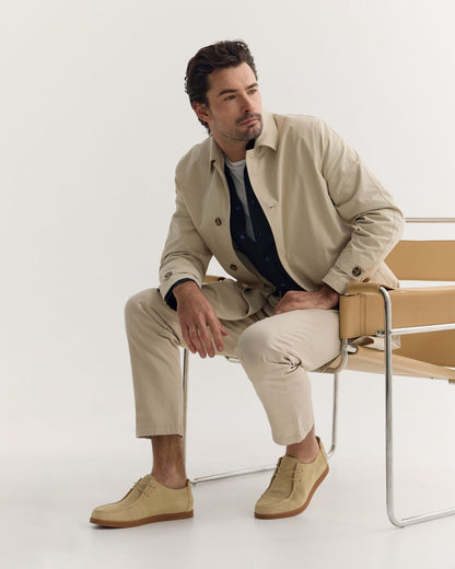 Jay Cotton Twill Trench Coat