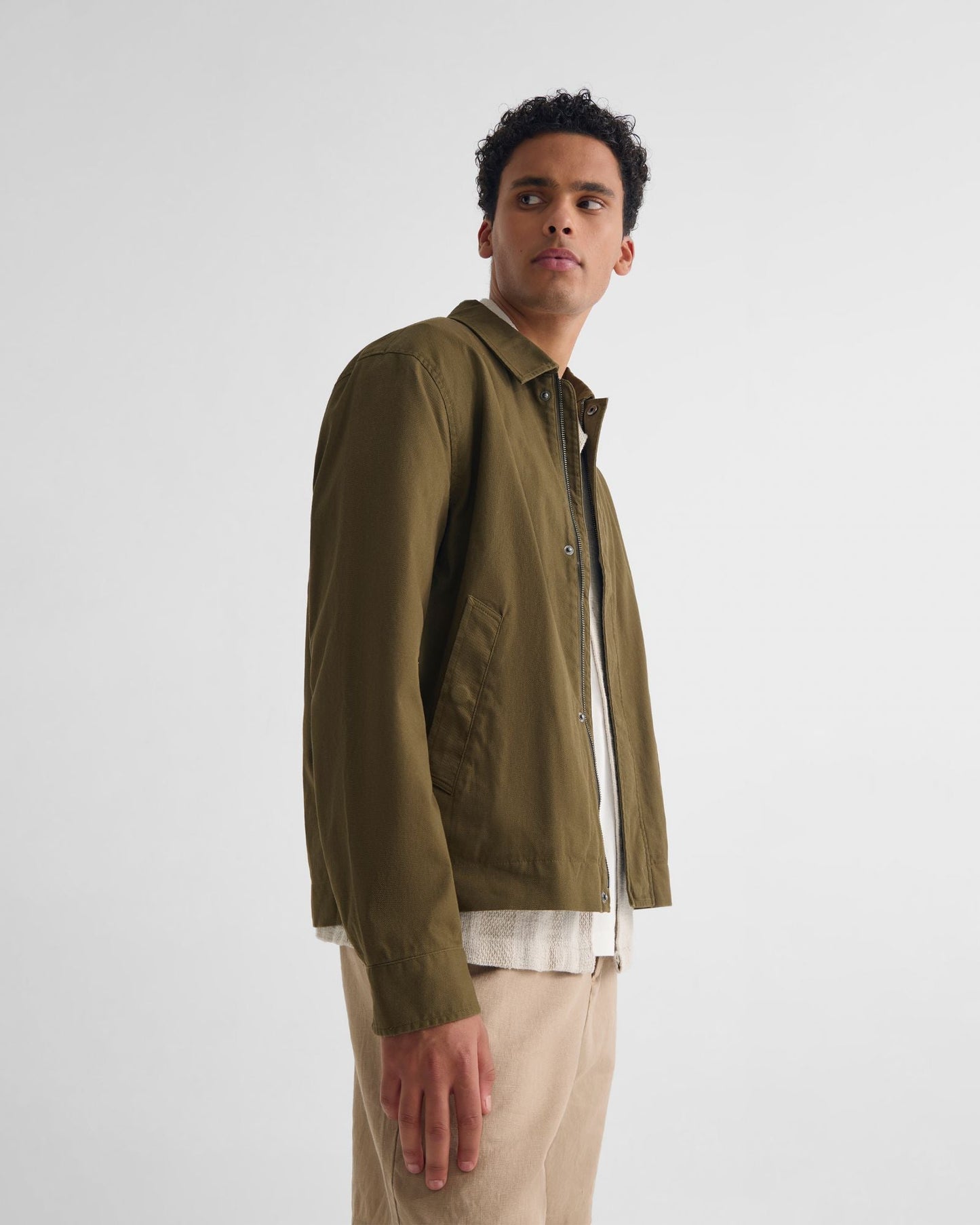 James Stretch Cotton Jacket