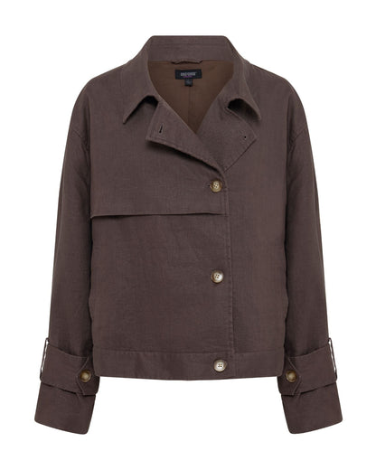 Griffin Linen Bomber