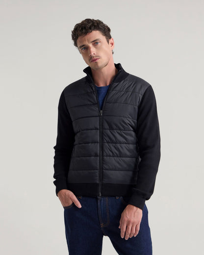 Lorenzo Knit Sleeve Puffer Jacket