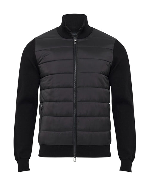 Lorenzo Knit Sleeve Puffer Jacket
