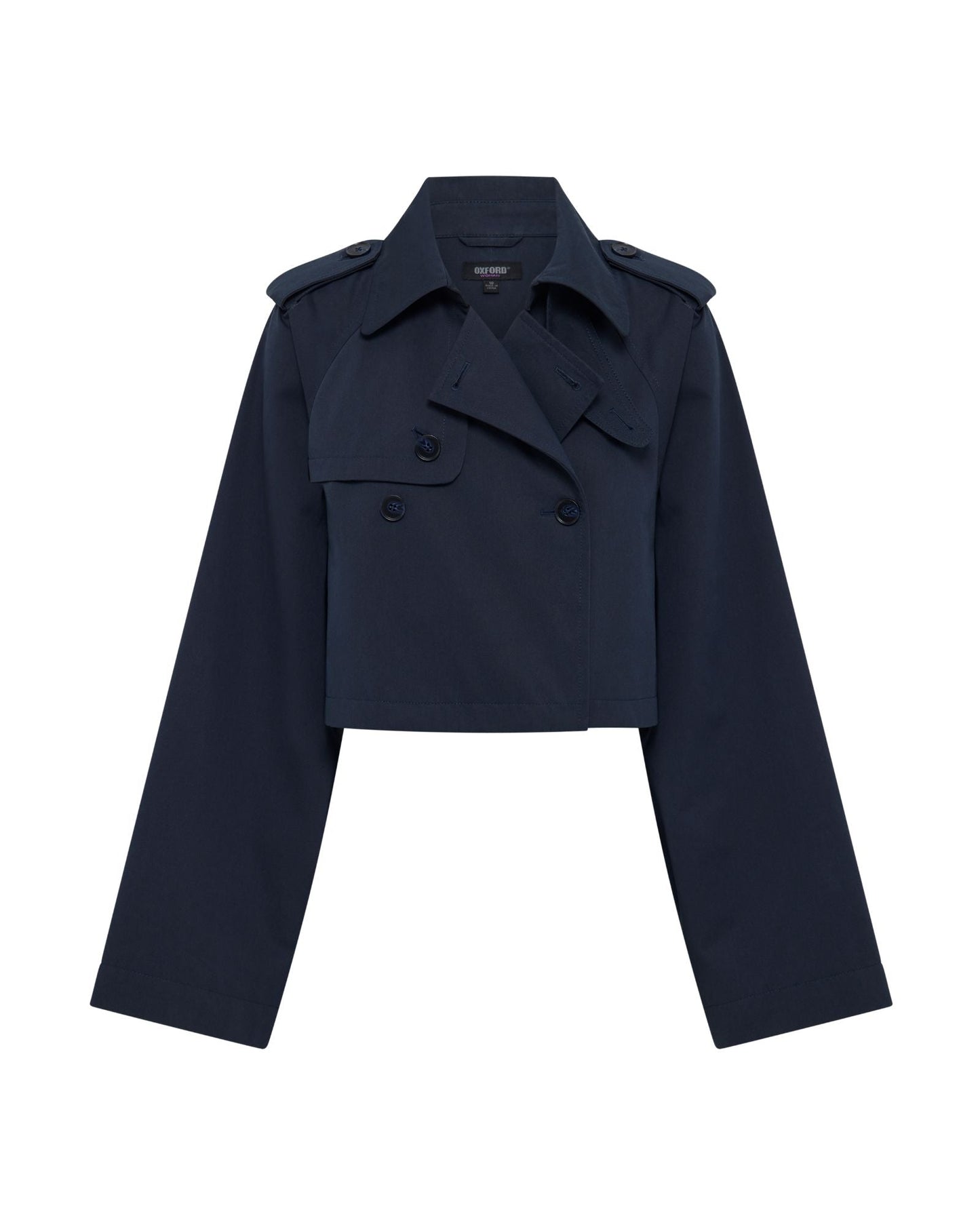 Annalise Crop Trench Jacket
