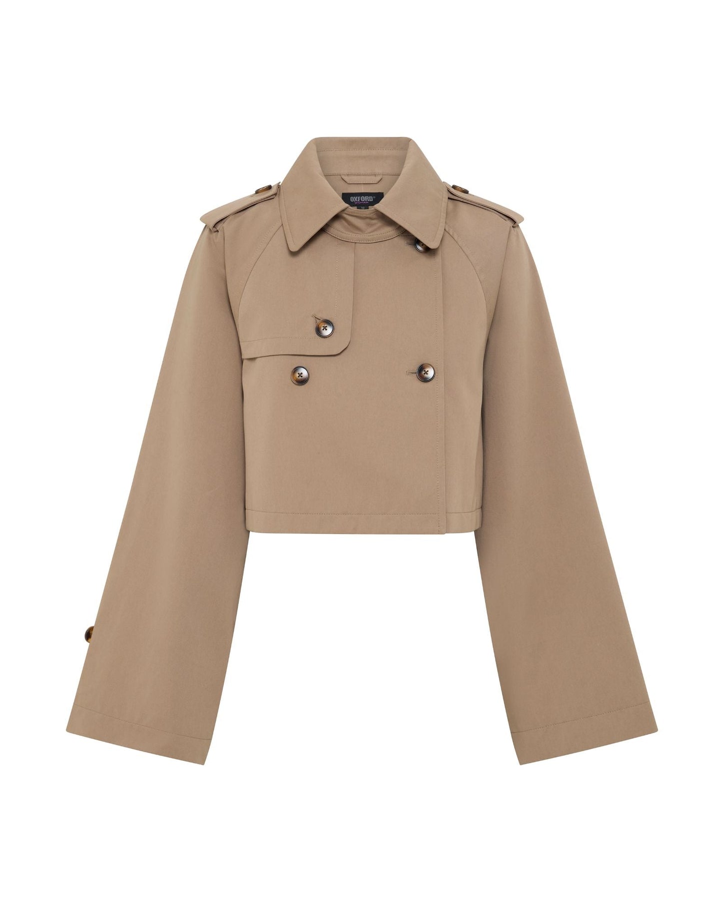 Annalise Crop Trench Jacket