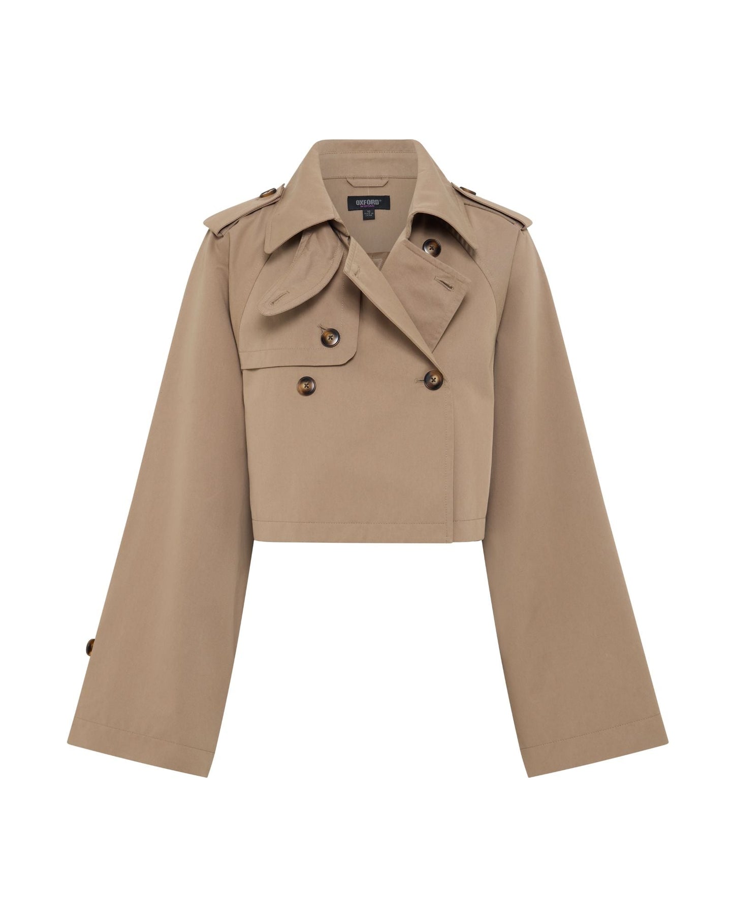 Annalise Crop Trench Jacket