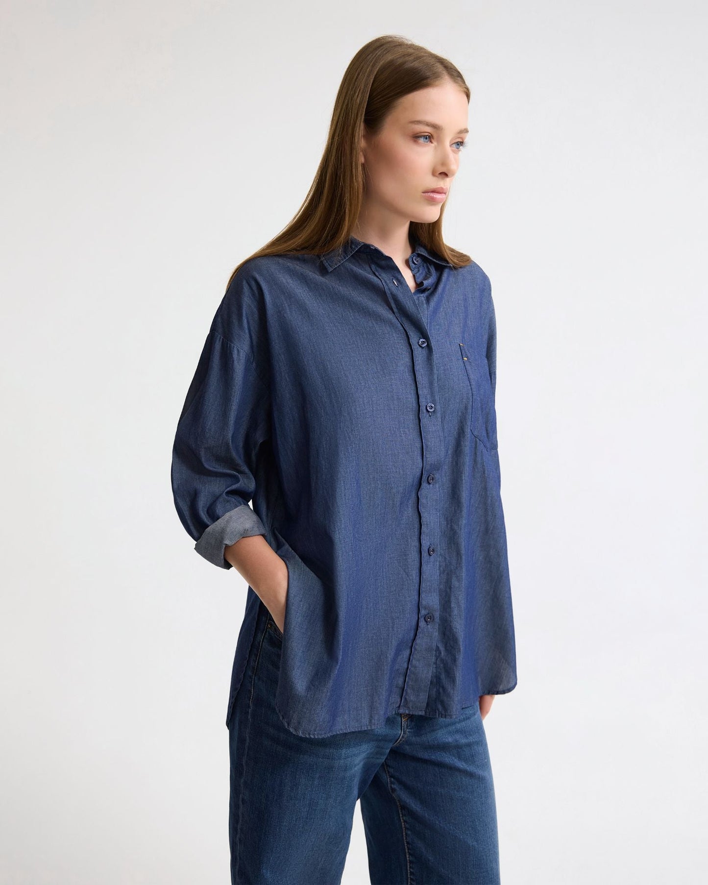 Demi Denim Wash Shirt