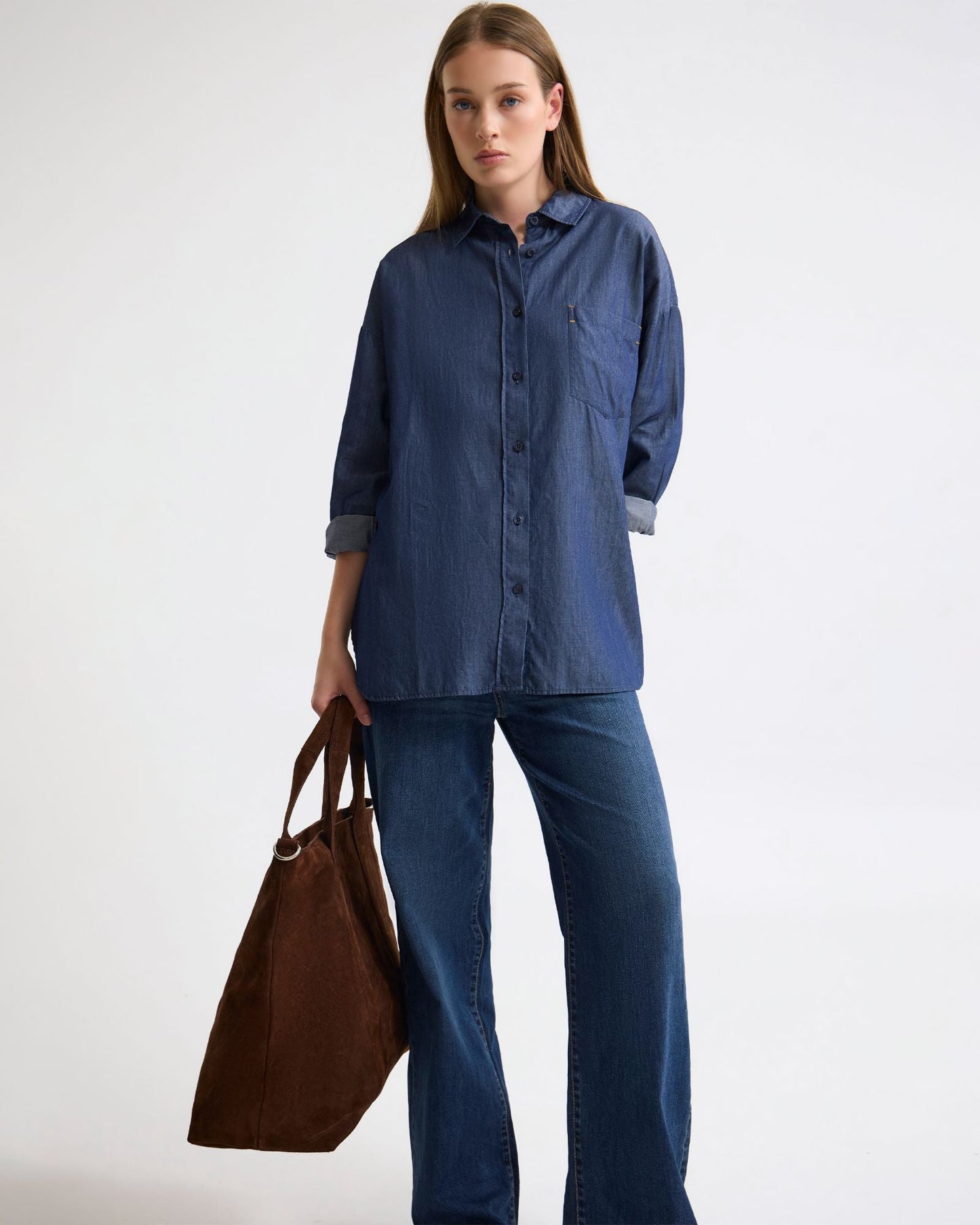 Demi Denim Wash Shirt