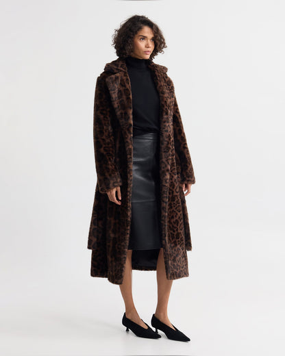 Saskia Faux Fur Coat