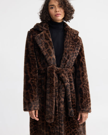 Saskia Faux Fur Coat