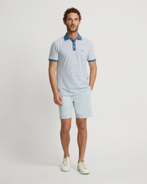 Mack Striped Organic Cotton Polo
