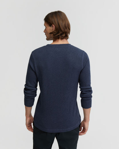 Henry Organic Cotton Waffle Long Sleeve Tee