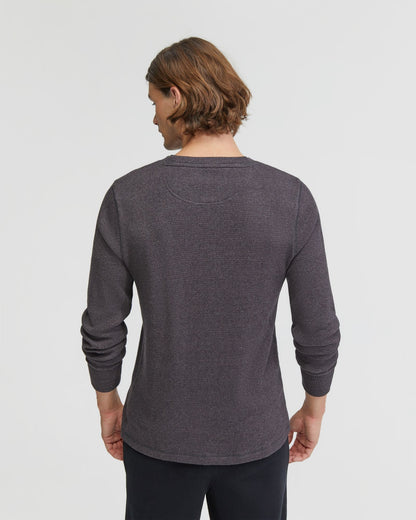 Henry Organic Cotton Waffle Long Sleeve Tee