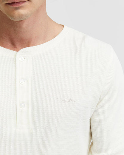 Henry Organic Cotton Waffle Long Sleeve Tee