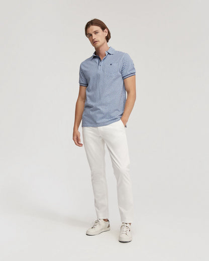 Milo Cotton Jersey Printed Polo