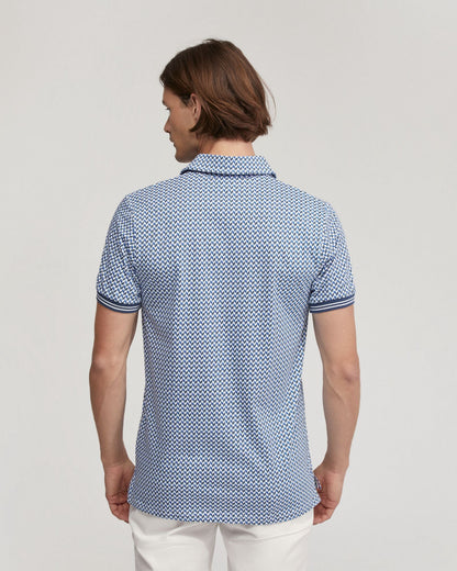 Milo Cotton Jersey Printed Polo