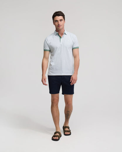 Milo Cotton Jersey Printed Polo